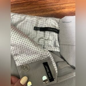Maurice Grey Dress Pants 1/2 Long